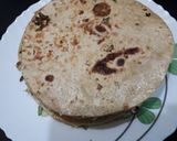 A picture of step 7 of Veg cheese quesadillas with edible logo.