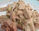 Une image de l'étape 5 de Salade de Cervelas.