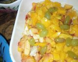 A picture of step 1 of Fun with fruits with sugar syrup.