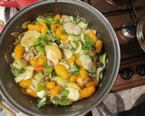 Sült zöldséges tészta recept fázis 2 fotója