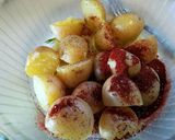 Foto del paso 2 de la receta Patatas picantes con garbanzos y panceta