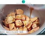 “金黃芝麻地瓜”電鍋料理小資女健康小點心的食譜步驟4照片