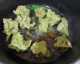 A picture of step 3 of Mutton korma.