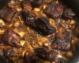 Gombás sült oldalas recept fázis 6 fotója