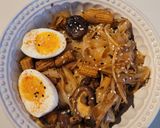 A picture of step 9 of TBs Ramen.
