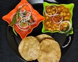 છોલે ભટુરે(Chhole Bhature recipe in Gujarati) રેસીપી સ્ટેપ5ફોટો