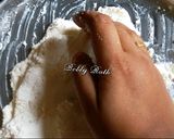 A picture of step 6 of Chocolate filled rasgulla in chilled custard.