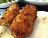 Foto langkah ke 7 dari resep Chicken Roll with spinach and apple.
