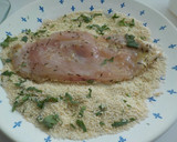 Foto del paso 20 de la receta: Pechuga de pollo marinada, macerada, al horno y alioli