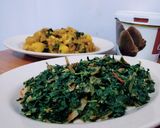 Foto langkah ke 4 dari resep Tumis Daun Singkong.