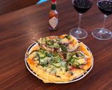 Hình bước làm 15 của món Pizza của anh xã (có video trong bước làm)