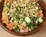 A picture of step 7 of Green Moong Sprouts Salad.