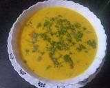 A picture of step 7 of Vegetable kadhi.