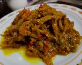 Gambar langkah 5 resipi Sambal Tempoyak Ikan Bilis.