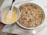 Cinnamon Rolls fehércsokis mázzal
