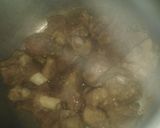 A picture of step 1 of Mutton stew.