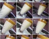 A picture of step 4 of Dolgona coffee.