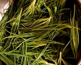 A picture of step 1 of Poached Egg on a Bed of Agretti.