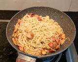 Foto langkah ke 3 dari resep Spaghetti Aglio E Olio Sedap & Gurih.