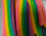 Foto langkah ke 6 dari resep Rainbow kukus gulung.