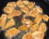 Gambar langkah 2 resipi Kam Heong Chicken.