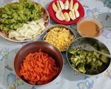 Foto langkah ke 6 dari resep Salad Sayur Bumbu Kacang.