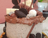 Foto del paso 16 de la receta: Drip Cake de Chocolate, Café y Oreo