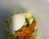 Foto del paso 3 de la receta Crema de calabacín y boniato con pistachos baja en Fodmaps