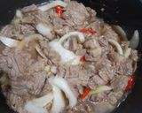 Foto langkah ke 3 dari resep Daging sapi saos tiram.