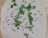 A picture of step 4 of Kalonji Naan.