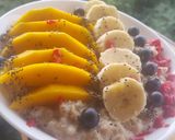 A picture of step 5 of Cinammon oatmeal.