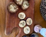 Foto langkah ke 2 dari resep Mushroom and Eggplant Mozza grill byTia.