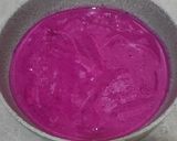 Foto langkah ke 3 dari resep Smoothies Bowl - Buah Naga Merah.