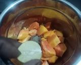 A picture of step 3 of Sweet Papaya Juice.