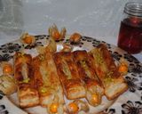 A picture of step 13 of Persian  zaban puff pastry.