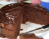 Foto del paso 6 de la receta: Bizcochuelo de chocolate con cobertura