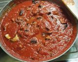 A picture of step 3 of Baked Conchiglioni alla Norma.