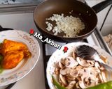 عکس مرحله 1 از دستور 🎀پیتزا قارچ و گوشت مرغ