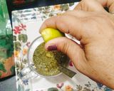 A picture of step 2 of Moringa Powder Tea Recipe 😋.