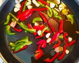 A picture of step 3 of Vegetarian Vegetable Paella.