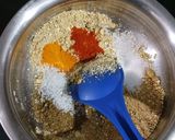 A picture of step 2 of Banana peels sabji.