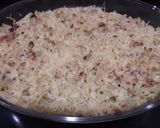 Foto del paso 5 de la receta: Macarrones gratinados con pollo, bacon y nata