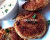 A picture of step 1 of Sweet potato fritters.