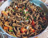 A picture of step 2 of Egyptian Beef Shawarma.