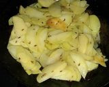 A picture of step 3 of Masala Aloo.
