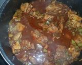 Foto del paso 8 de la receta: Costillitas de puerco con nopales y chile colorado