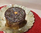 Foto del paso 5 de la receta Tarta de chocolate con crema de queso y ganache