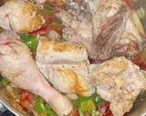 Foto del paso 4 de la receta: Pollo a la cerveza y coliarroz🇪🇸/sin gluten/low carb/keto/paleo