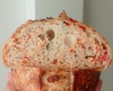 Foto langkah ke 27 dari resep Sambal Tempe Kemangi Sourdough Bread (Open Bake Method).