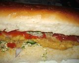 A picture of step 4 of Karachi Street style burger..... Yummy..🍔🍔.